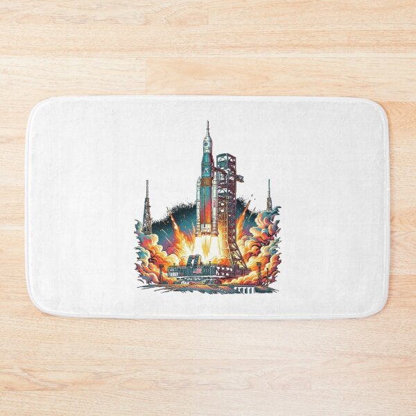 Item preview, Retro 80s NASA SLS Artemis Rocket Launch designed and sold by Pixels By D.