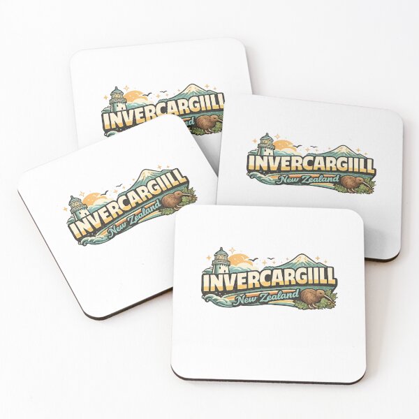 Item preview, Invercargill Southland New Zealand Oreti Beach Bluff Foveaux Strait Stewart Island designed and sold by Aryabek.