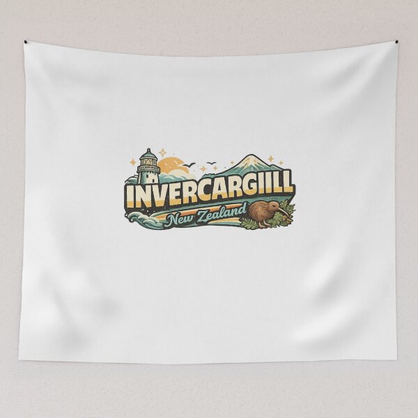 Item preview, Invercargill Southland New Zealand Oreti Beach Bluff Foveaux Strait Stewart Island designed and sold by Aryabek.