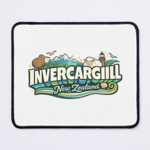 Item preview, Invercargill Southland New Zealand Bluff Stewart Island Oreti Beach Queens Park designed and sold by Aryabek.