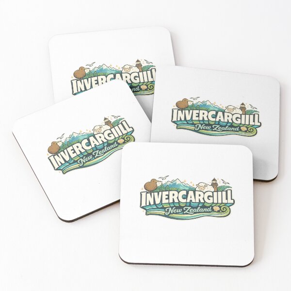 Item preview, Invercargill Southland New Zealand Bluff Stewart Island Oreti Beach Queens Park designed and sold by Aryabek.