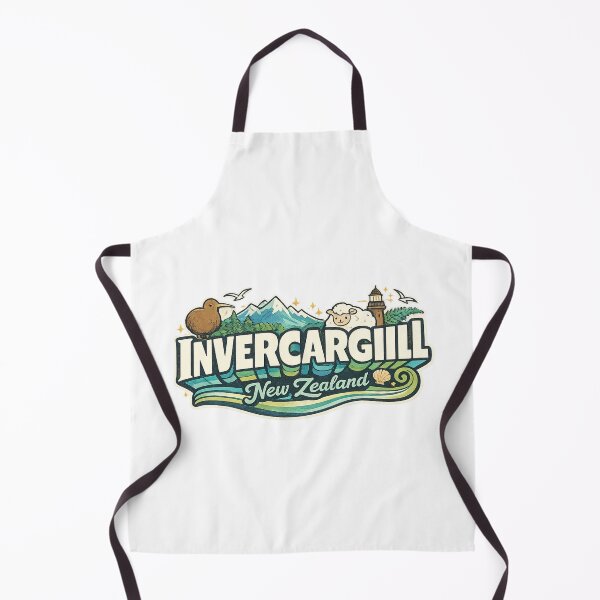 Item preview, Invercargill Southland New Zealand Bluff Stewart Island Oreti Beach Queens Park designed and sold by Aryabek.