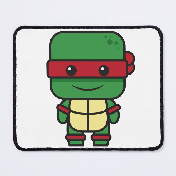 Item preview, Cute Ninja Turtle Chibi – Kawaii Cartoon Reptile Character | Minimal Martial Hero Graphic Tee designed and sold by amareshdas008.