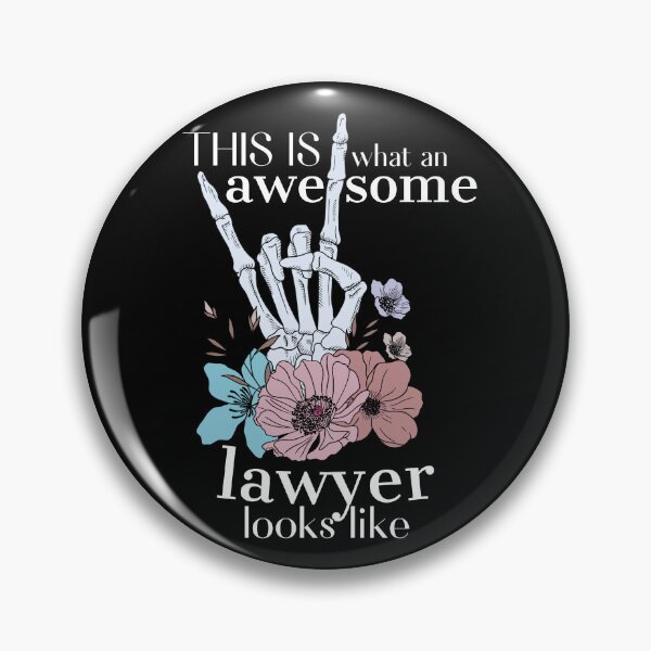Item preview, This is what an awesome lawyer looks like Classic Funny T-Shirt designed and sold by OldSkullDesigns.