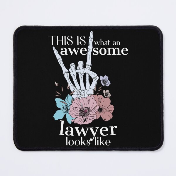 Item preview, This is what an awesome lawyer looks like Classic Funny T-Shirt designed and sold by OldSkullDesigns.