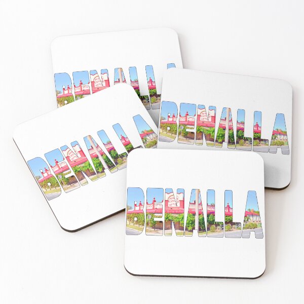 Item preview, BENALLA - Victoria Historic North Eastern Hotel Pub on a Beautiful Day designed and sold by Adam Gormley.