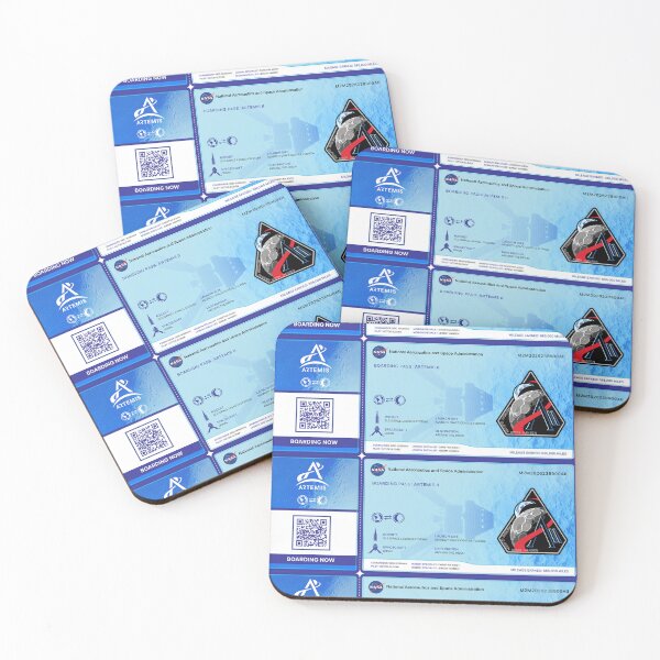 Item preview, Nasa Artemis II Boarding Pass designed and sold by SacRob123.