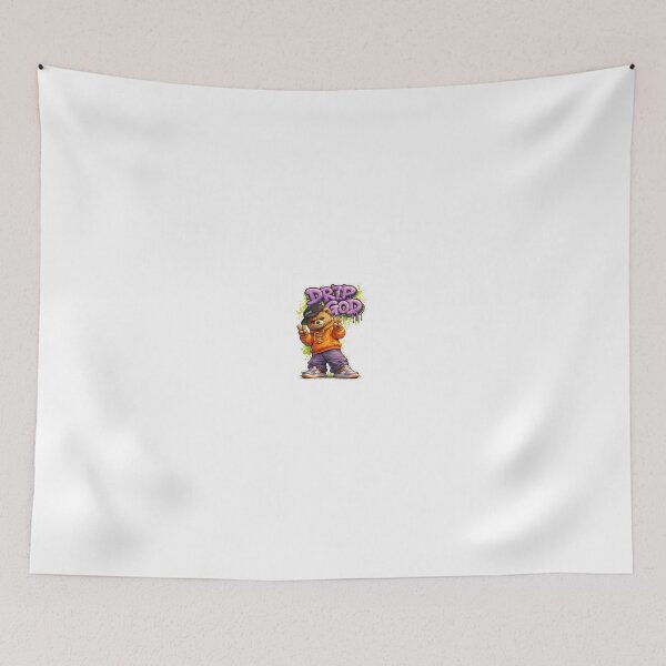Item preview, Drip God Teddy – Sassy Streetwear Bear Graffiti Sticker ?? designed and sold by SparkVault.