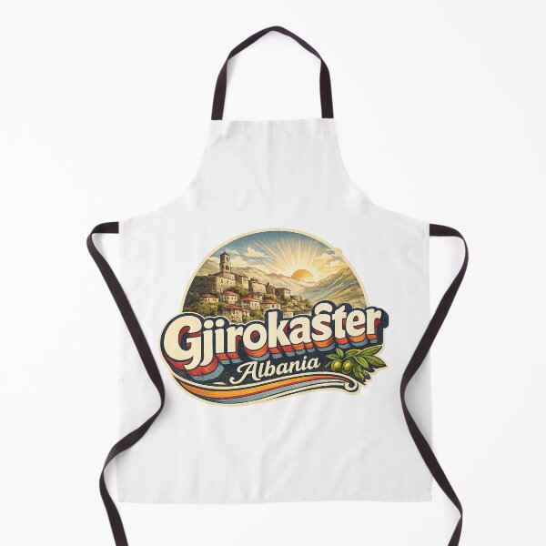 Item preview, Gjirokaster Albania Gjirokaster County Drino Valley UNESCO Old Town Castle designed and sold by Aryabek.