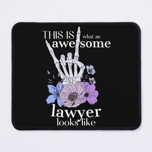 Item preview, This is what an awesome lawyer looks like Classic Funny T-Shirt designed and sold by OldSkullDesigns.