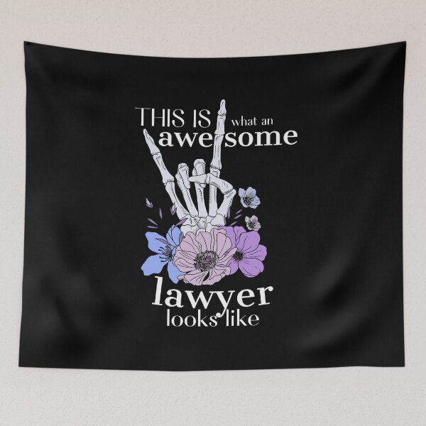 Item preview, This is what an awesome lawyer looks like Classic Funny T-Shirt designed and sold by OldSkullDesigns.