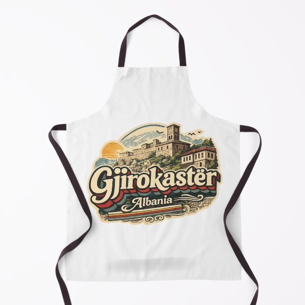 Item preview, Gjirokaster Albania Drino Valley Gjirokaster Castle UNESCO Bazaar Mosque Zekate House designed and sold by Aryabek.
