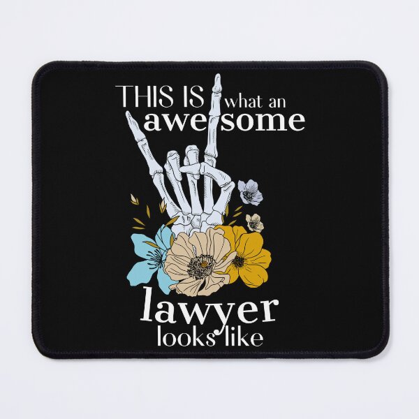 Item preview, This is what an awesome lawyer looks like Classic Funny T-Shirt designed and sold by OldSkullDesigns.