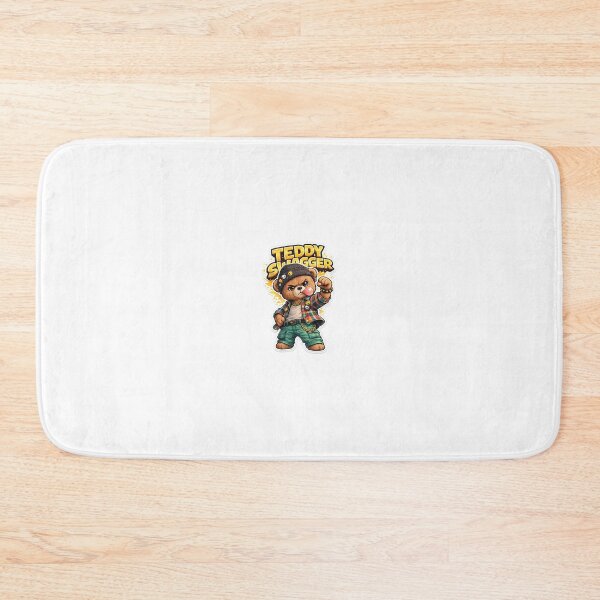 Item preview, Teddy Swagger – Badass Chibi Bear Streetwear Sticker ?? designed and sold by SparkVault.