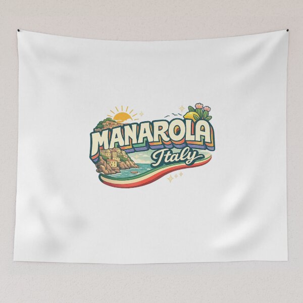 Item preview, Manarola Liguria Italy Cinque Terre Riomaggiore Vernazza Corniglia Monterosso designed and sold by Aryabek.