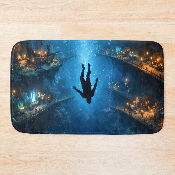 Item preview, Falling Into Fantasy Abyss World Art Design designed and sold by KnitOfShadoF.