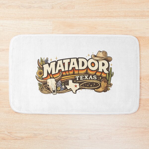 Item preview, Matador Texas Motley County Caprock Canyons Quanah Parker Trail Rolling Plains designed and sold by Aryabek.