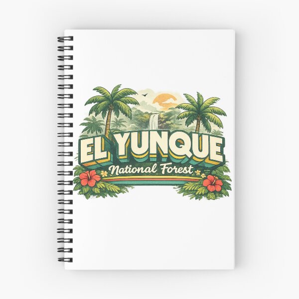 Item preview, El Yunque National Forest Puerto Rico Luquillo Mountains Yokahu Tower La Coca Falls designed and sold by Aryabek.