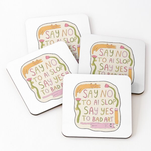 Item preview, Say Yes To Bad Art designed and sold by SlayPOPShop.