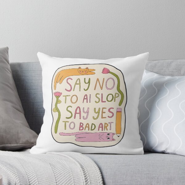 Item preview, Say Yes To Bad Art designed and sold by SlayPOPShop.