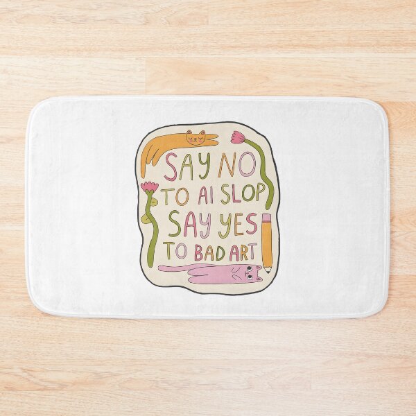 Item preview, Say Yes To Bad Art designed and sold by SlayPOPShop.