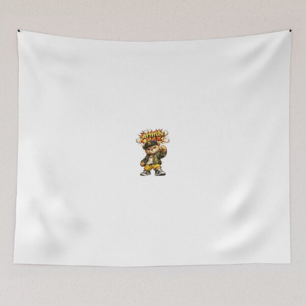 Item preview, ATTITUDE MAX – Swag Teddy Bear Street Style Sticker ?? designed and sold by SparkVault.