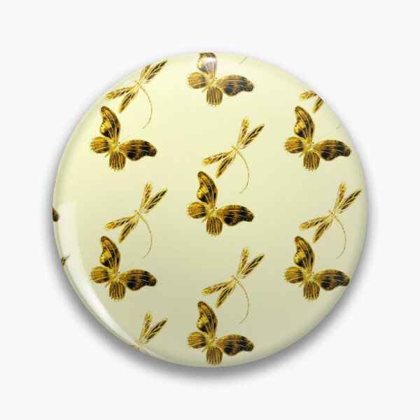 Item preview, Golden Butterfly and Dragonfly designed and sold by Linda Callaghan.
