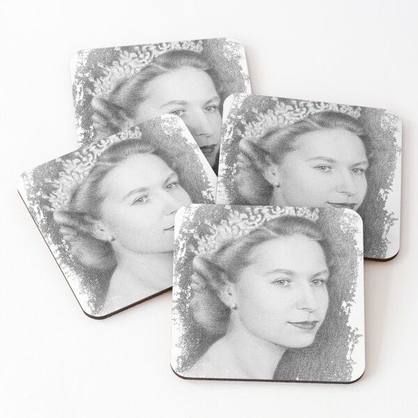 Item preview, Queen Elizabeth portrait designed and sold by GoldsteinART.