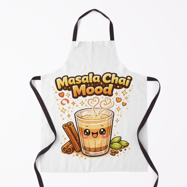 Item preview, Masala Chai Mood Cute Kawaii Indian Tea Cartoon | Cozy Chai Lover Aesthetic designed and sold by Globalcitytees.