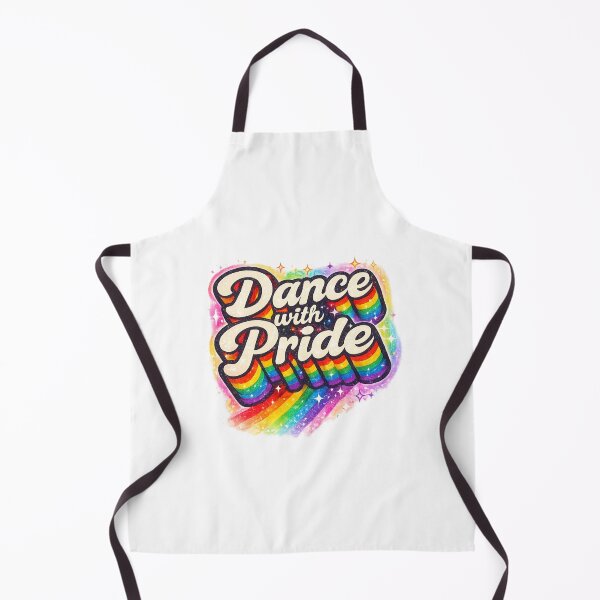 Item preview, Neon Rainbow “Dance with Pride” LGBTQ+ Party Energy designed and sold by Aryabek.