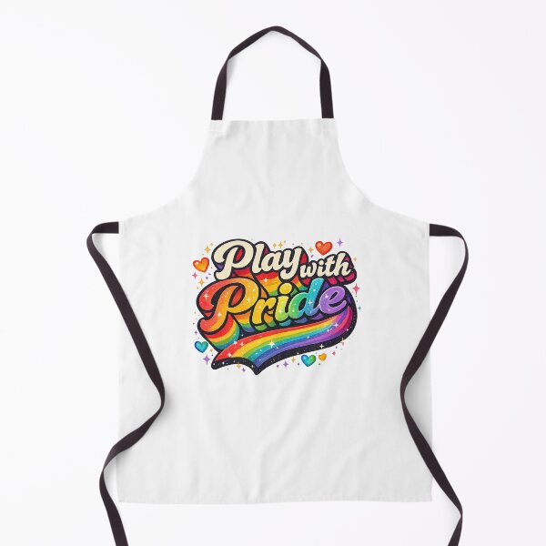 Item preview, Vibrant “Play with Pride” LGBTQ+ Rainbow Fun Statement designed and sold by Aryabek.