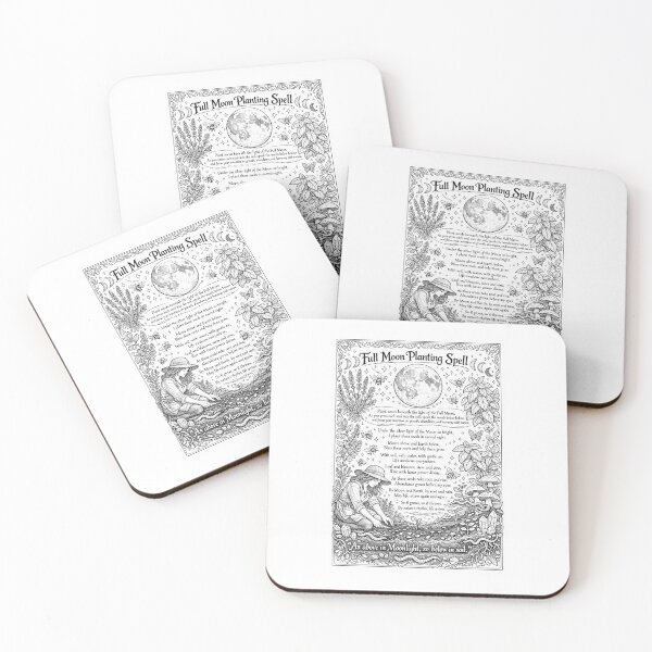 Item preview, Full Moon Planting Spell designed and sold by Drisana76.