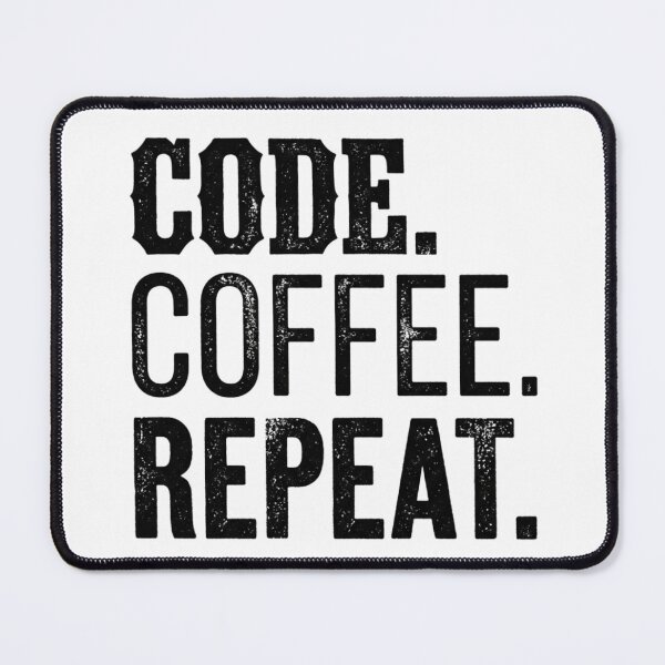 Item preview, Code Coffee Repeat designed and sold by mancikart.