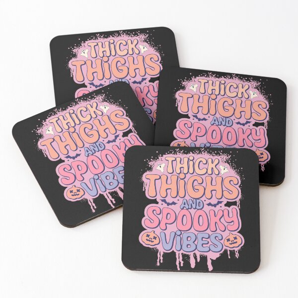 Item preview, Thick thighs and spooky vibes designed and sold by Faissal Thomass.