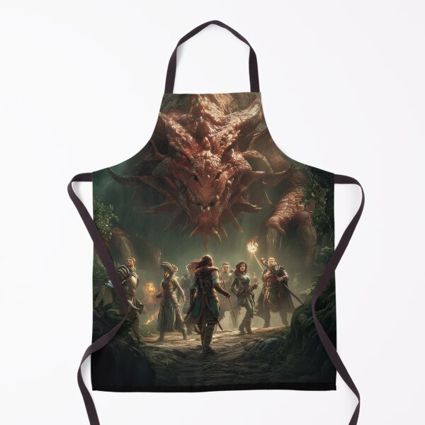 Item preview, Huge Red Dragon Head Staring at Heroes designed and sold by Piotrek0001.