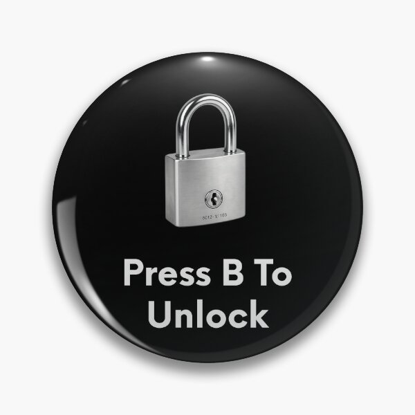 Item preview, Press B to unlock designed and sold by ERELTEDEE.