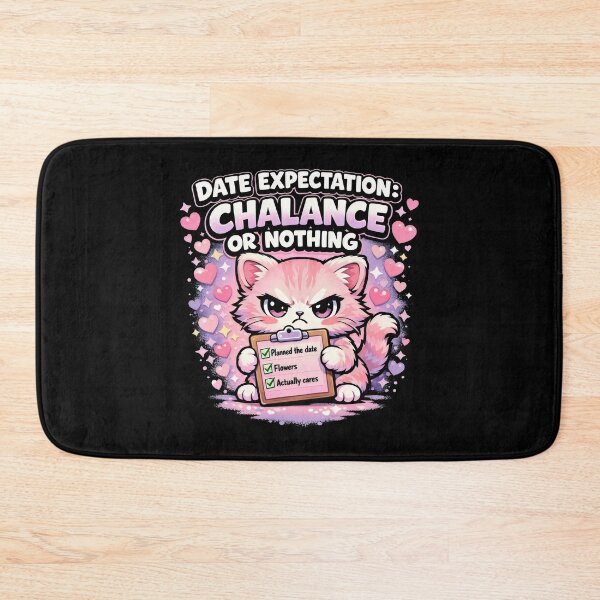 Item preview, Chalance Or Nothing Kawaii Cat Dating Standards designed and sold by SplashTastic.