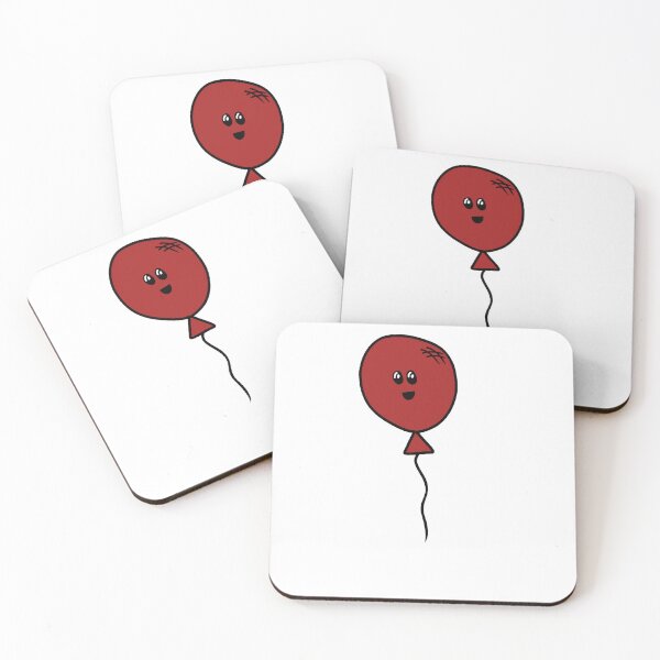 Item preview, happy red balloon designed and sold by bigdinonugget.