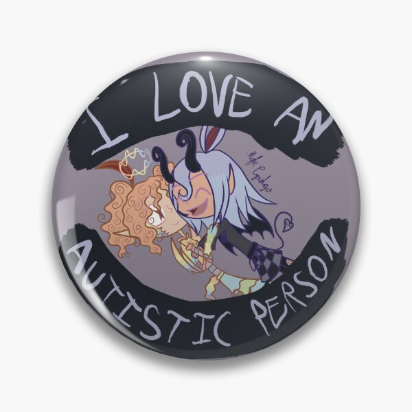Item preview, I love an autistic person designed and sold by Myle-Cyndigo.
