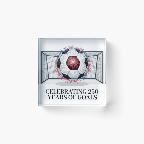 Item preview, World Cup 2026 Celebrating 250 Years of Goals Football designed and sold by PixelWaveBD.