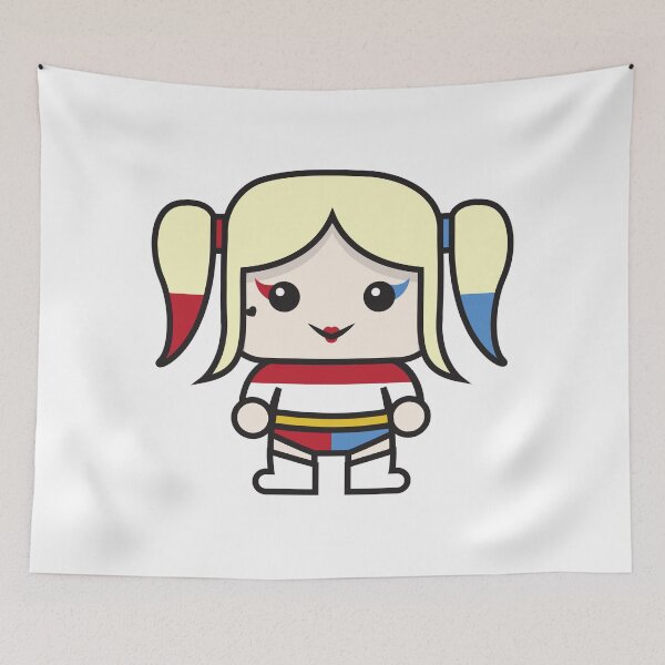 Item preview, Cute Crazy Girl Chibi – Kawaii Mischief Cartoon Character | Fun Villain Style Design designed and sold by amareshdas008.