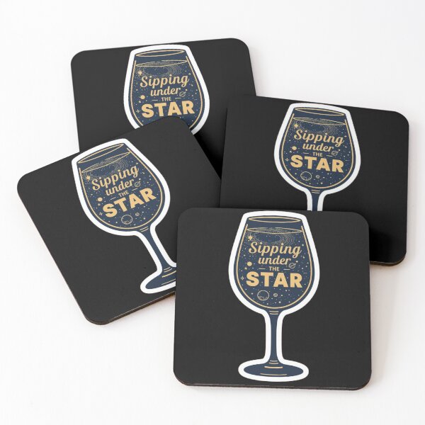 Item preview, Stargazing and Wine Tasting - Astronomy Lover designed and sold by The Prompted Soul.