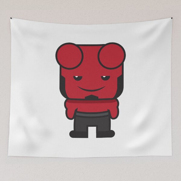 Item preview, Cute Devil Chibi – Kawaii Demon Cartoon Character | Dark Cute Minimal Design designed and sold by amareshdas008.