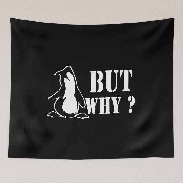 Item preview, Penguin But Why ? designed and sold by TheEndDesign.
