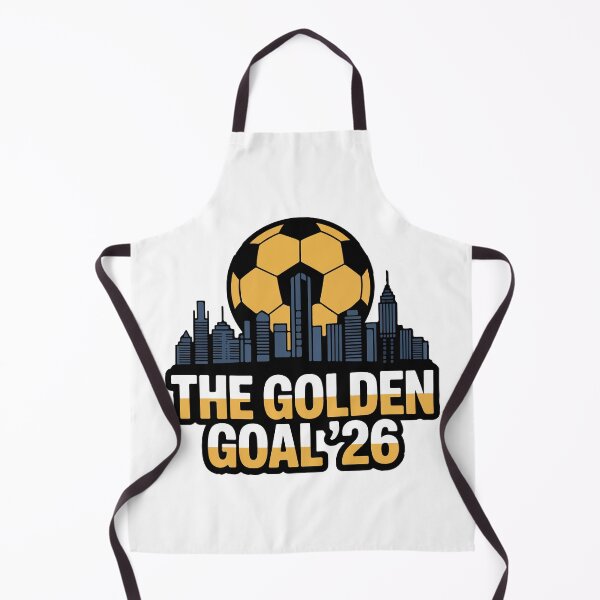 Item preview, The Golden Goal 26 World Cup City Skyline Soccer designed and sold by PixelWaveBD.