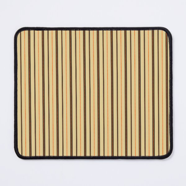 Item preview, Retro dotted vertical stripes pattern beige brown orange minimalist geometric line design designed and sold by WildHugeDot.