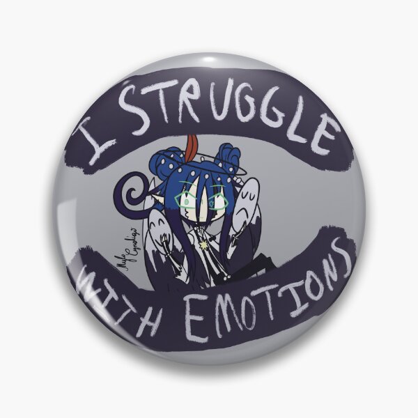 Item preview, I struggle with emotions designed and sold by Myle-Cyndigo.