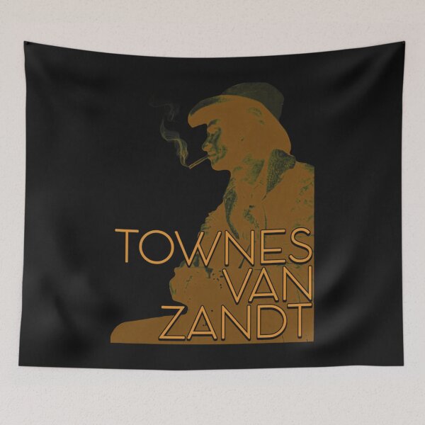Item preview, Townes Van Zandt - Live Is To Fly Retro Fanart Classic designed and sold by PeaceyArt.
