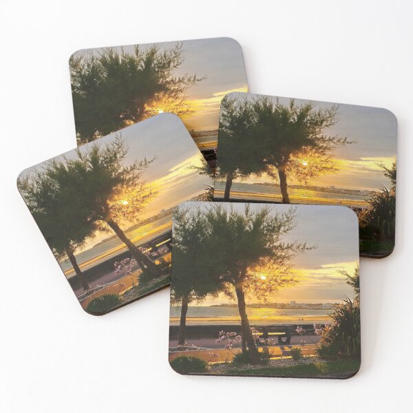 Item preview, Golden Sunset Over Beach designed and sold by Kainicram.