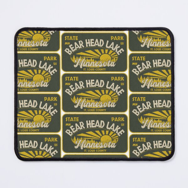Item preview, Bear Head Lake State Park, St. Louis County, Minnesota, badge design designed and sold by Wanderful-roads.
